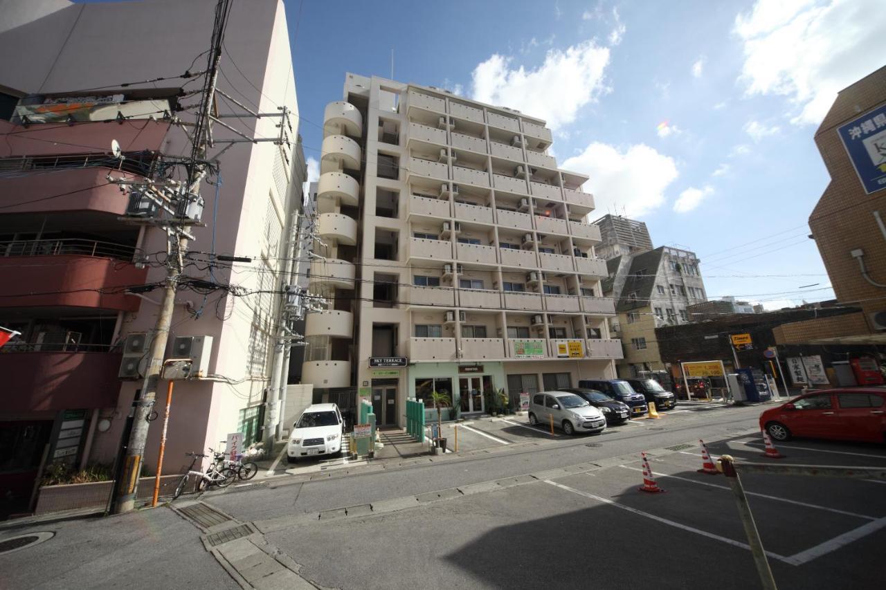 Sky Terrace Naha Apartman Kültér fotó